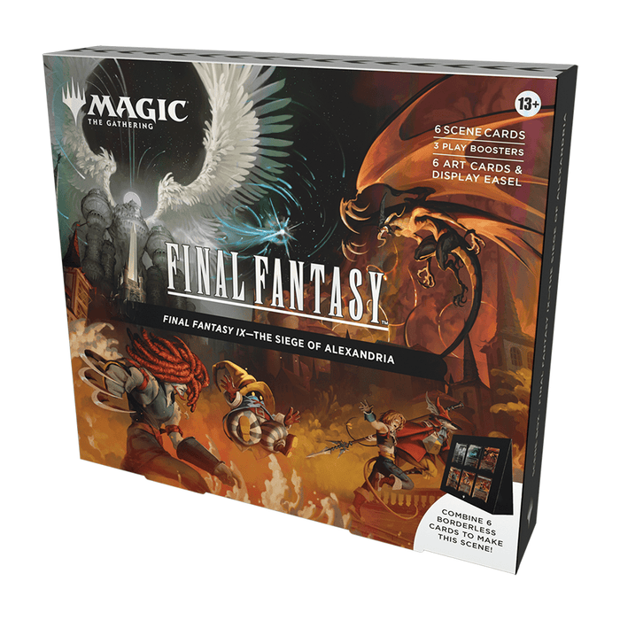 Wizards of The Coast Magic: The Gathering - Universes Beyond: Final Fantasy Scene Box - The Siege of Alexandria available at Northumbrian Tin Soldier