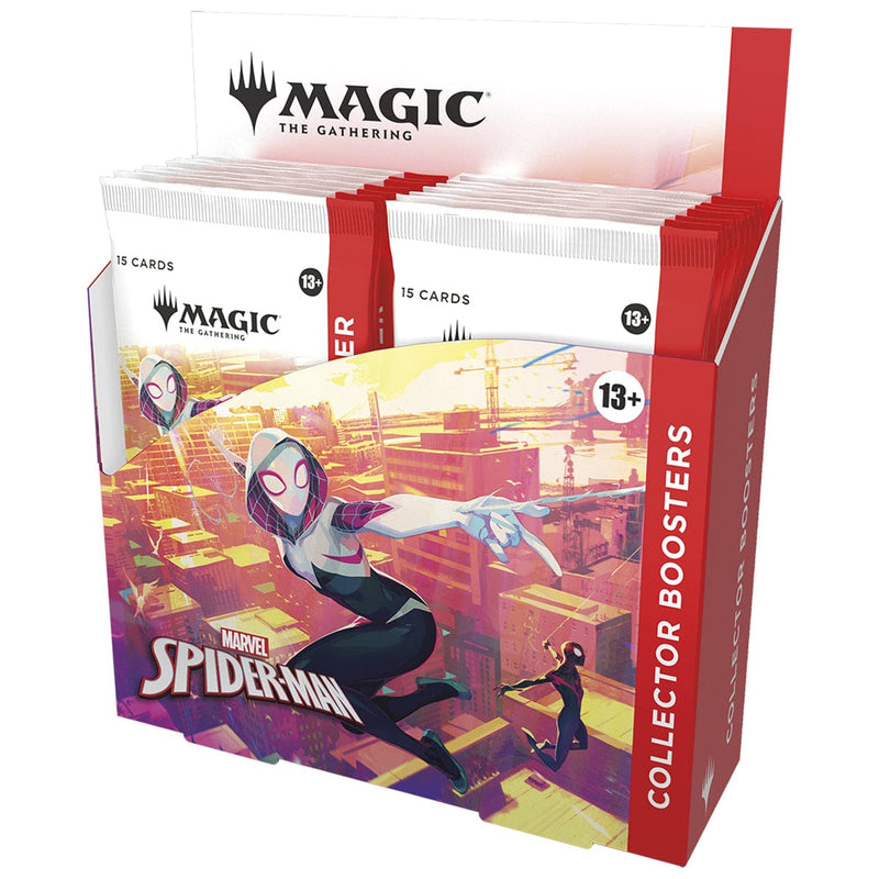 Wizards of The Coast Magic: The Gathering - Universes Beyond: Marvel's Spiderman - Collector Booster Box available at Northumbrian Tin Soldier