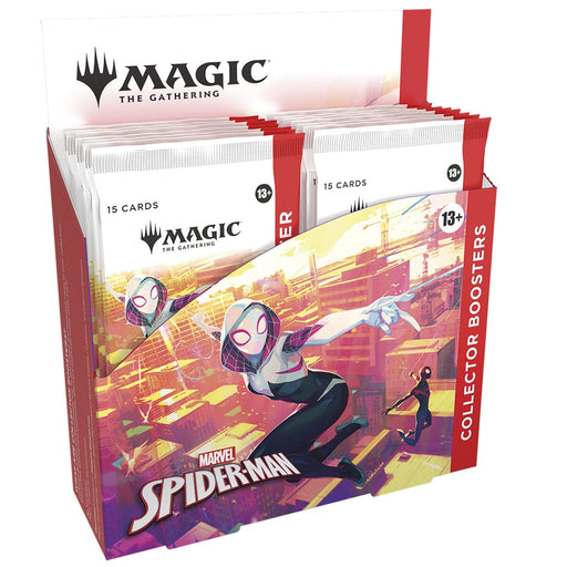 Wizards of The Coast Magic: The Gathering - Universes Beyond: Marvel's Spiderman - Collector Booster Box available at Northumbrian Tin Soldier