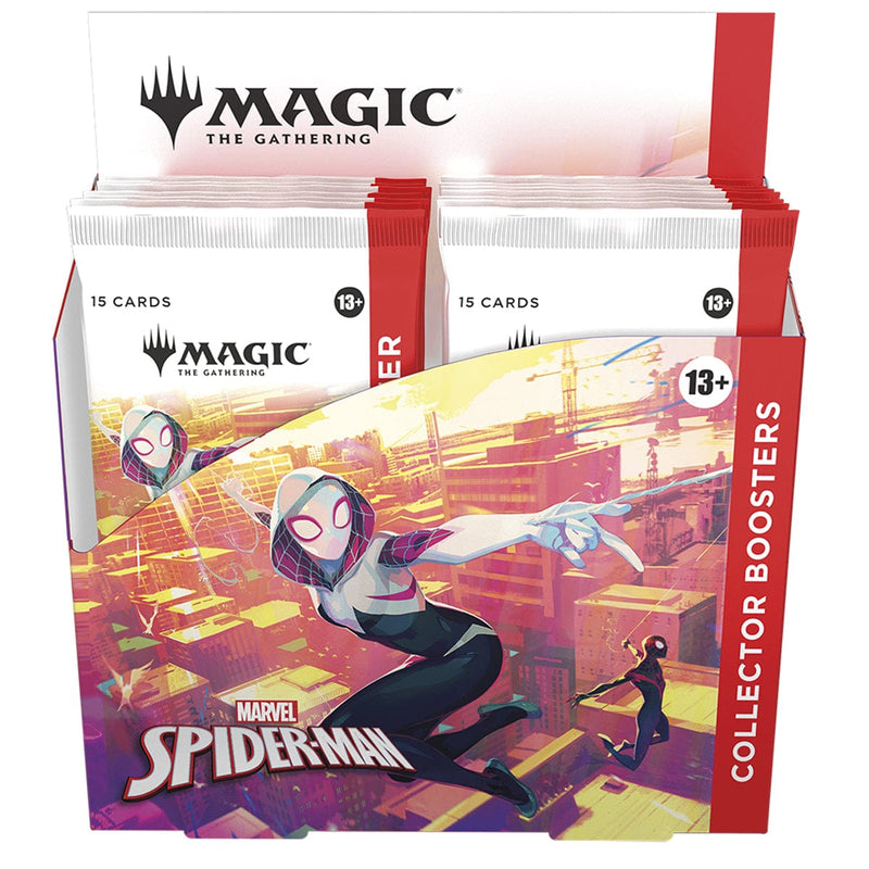 Wizards of The Coast Magic: The Gathering - Universes Beyond: Marvel's Spiderman - Collector Booster Box available at Northumbrian Tin Soldier