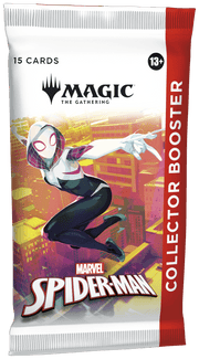 Wizards of The Coast Magic: The Gathering - Universes Beyond: Marvel's Spiderman - Collector Booster Pack available at Northumbrian Tin Soldier