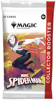 Wizards of The Coast Magic: The Gathering - Universes Beyond: Marvel's Spiderman - Collector Booster Pack available at Northumbrian Tin Soldier