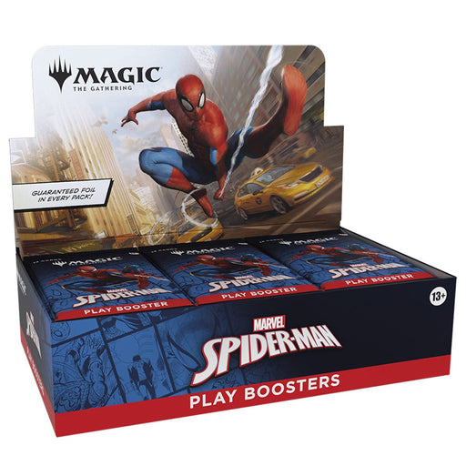 Wizards of The Coast Magic: The Gathering - Universes Beyond: Marvel's Spiderman - Play Booster Box available at Northumbrian Tin Soldier