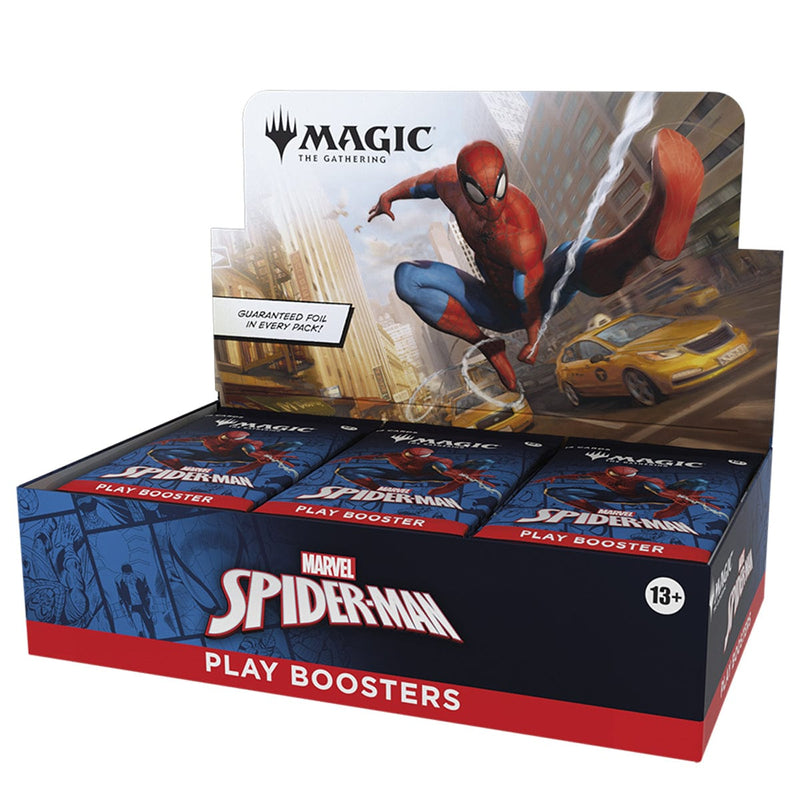 Wizards of The Coast Magic: The Gathering - Universes Beyond: Marvel's Spiderman - Play Booster Box available at Northumbrian Tin Soldier