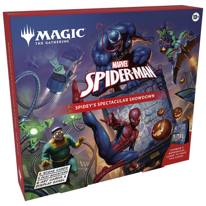 Wizards of The Coast Magic: The Gathering - Universes Beyond: Marvel's Spiderman - Scene Box available at Northumbrian Tin Soldier