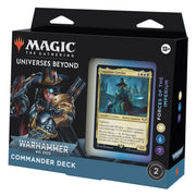 Wizards of The Coast Magic: The Gathering - Universes Beyond: Warhammer 40,000 Forces of the Imperium Commander Deck available at Northumbrian Tin Soldier