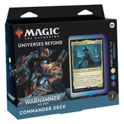 Wizards of The Coast Magic: The Gathering - Universes Beyond: Warhammer 40,000 Forces of the Imperium Commander Deck available at Northumbrian Tin Soldier