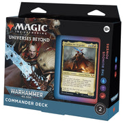 Wizards of The Coast Magic: The Gathering - Universes Beyond: Warhammer 40,000 The Ruinous Powers Commander Deck available at Northumbrian Tin Soldier