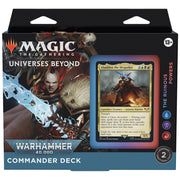 Wizards of The Coast Magic: The Gathering - Universes Beyond: Warhammer 40,000 The Ruinous Powers Commander Deck available at Northumbrian Tin Soldier