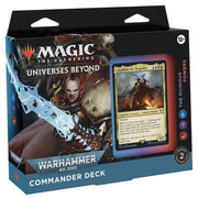 Wizards of The Coast Magic: The Gathering - Universes Beyond: Warhammer 40,000 The Ruinous Powers Commander Deck available at Northumbrian Tin Soldier