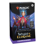 Wizards of The Coast Magic: The Gathering - Wilds of Eldraine - Fae Dominion - Commander Deck available at Northumbrian Tin Soldier