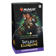 Wizards of The Coast Magic: The Gathering - Wilds of Eldraine - Virtue and Valor - Commander Deck available at Northumbrian Tin Soldier
