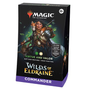 Wizards of The Coast Magic: The Gathering - Wilds of Eldraine - Virtue and Valor - Commander Deck available at Northumbrian Tin Soldier