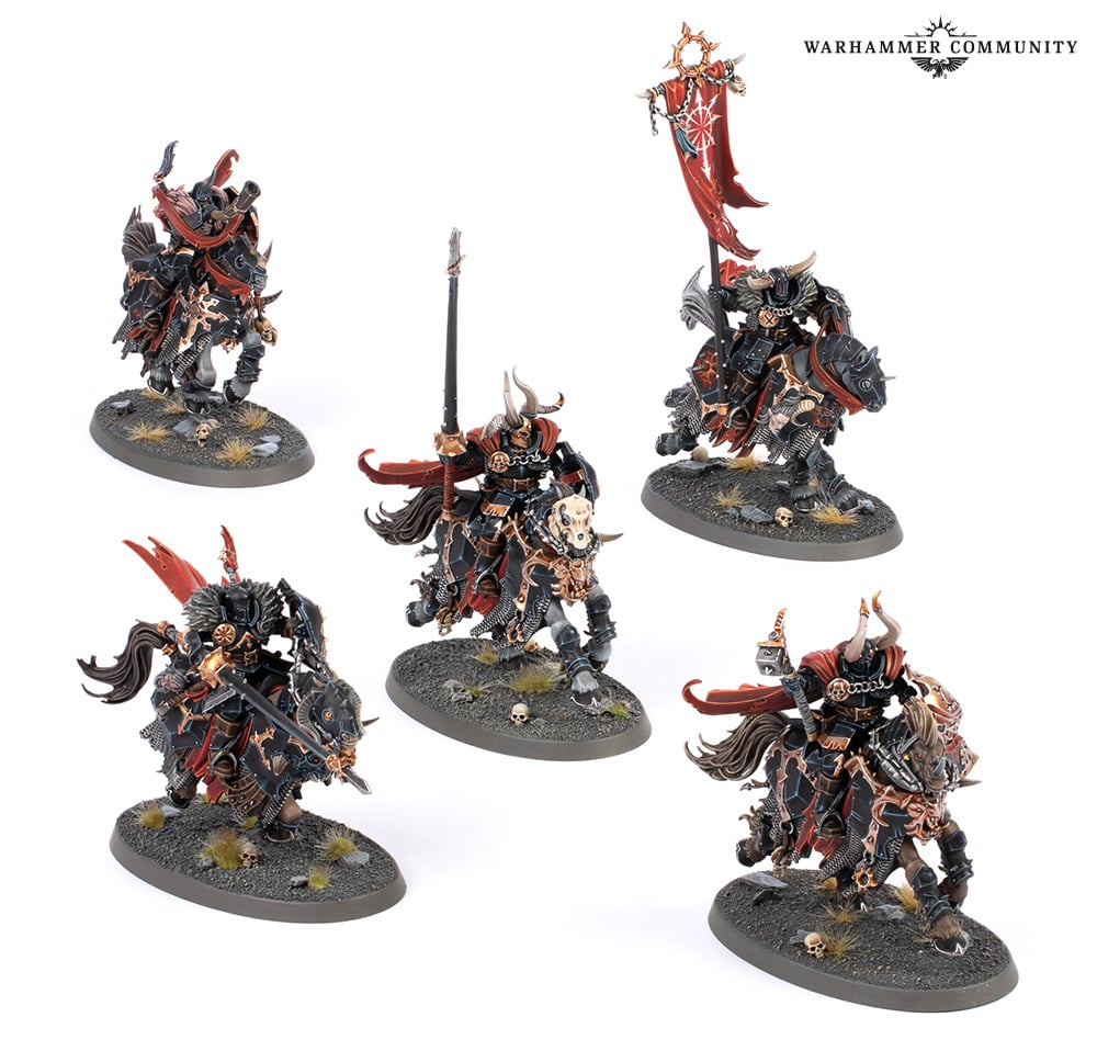 Slaves to Darkness: Chaos Knights – Northumbrian Tin Soldier